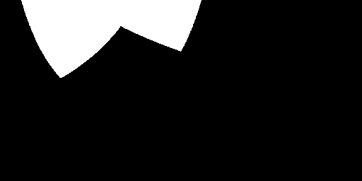 Color hues with black and white palette and black background