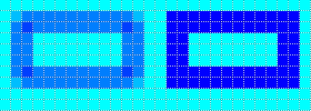Rectangles with DrawPathPixelOffset = PixelOffset.None