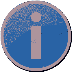 Information icon converted to Indexed2 format by FormatConvertedBitmap
