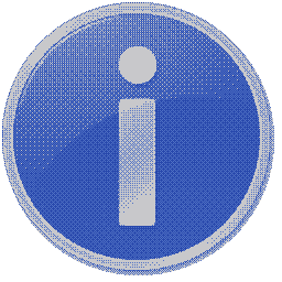 Information icon converted to Indexed2 format with Wu quantizer using silver background and Bayer 8x8 dithering