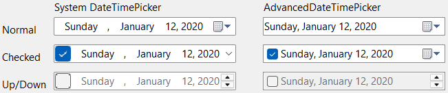 AdvancedComboBox in the KGySoft.WinForms.Example application