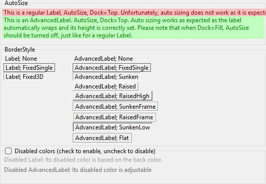 AdvancedLabel in the KGySoft.WinForms.Example application