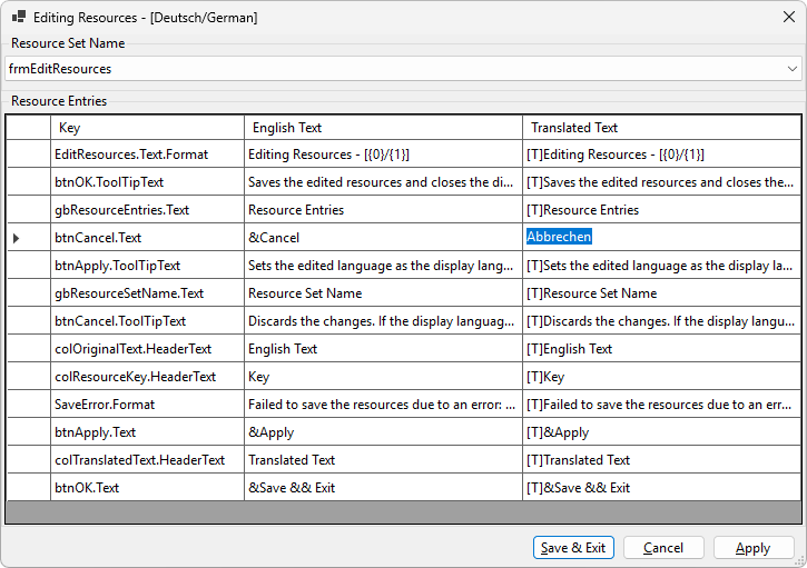 A resource editor form in the KGySoft.WinForms.Example application