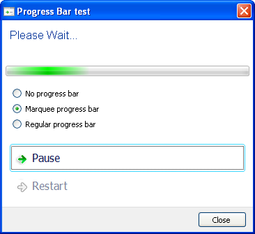 TaskDialog with compatible rendering on Windows XP in the KGySoft.WinForms.Example application