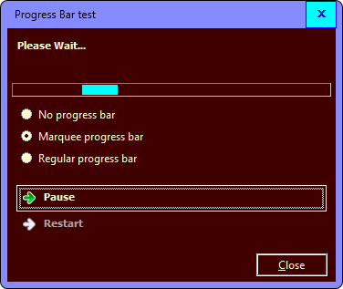 Compatible TaskDialog in high contrast mode with inverted Window/Control colors on Windows 11