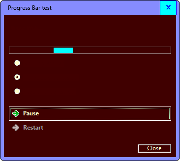 Native TaskDialog in high contrast mode with inverted Window/Control colors on Windows 11